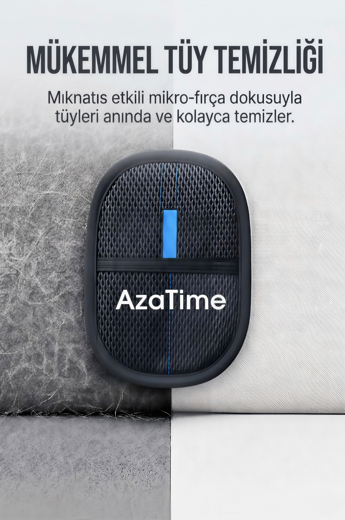 PetGlide Kedi ve Köpek Tüy Toplayıcı  Yeniden Kullanılabilir Tüy Eldiveni